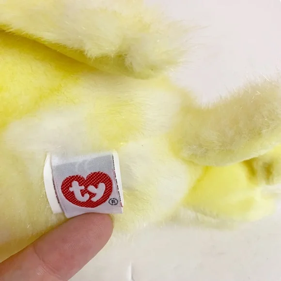 TY Beanie Baby Quackie 2001 Collectible Plush Stuffed Animal Duck Yellow - Picture 4 of 5
